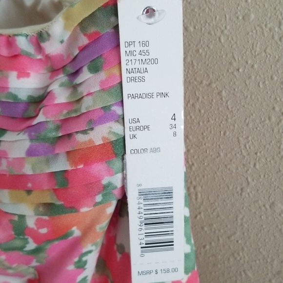 One shoulder floral dress - Picture 4 of 4